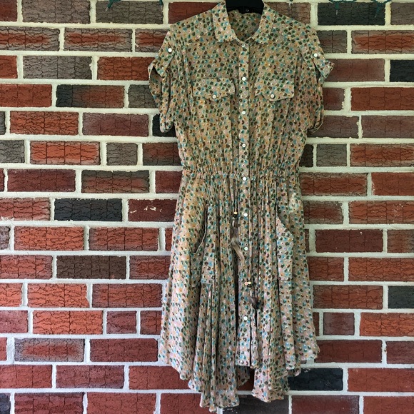 Dolce & Gabbana Vintage Sheer Floral Dress - Picture 2 of 11